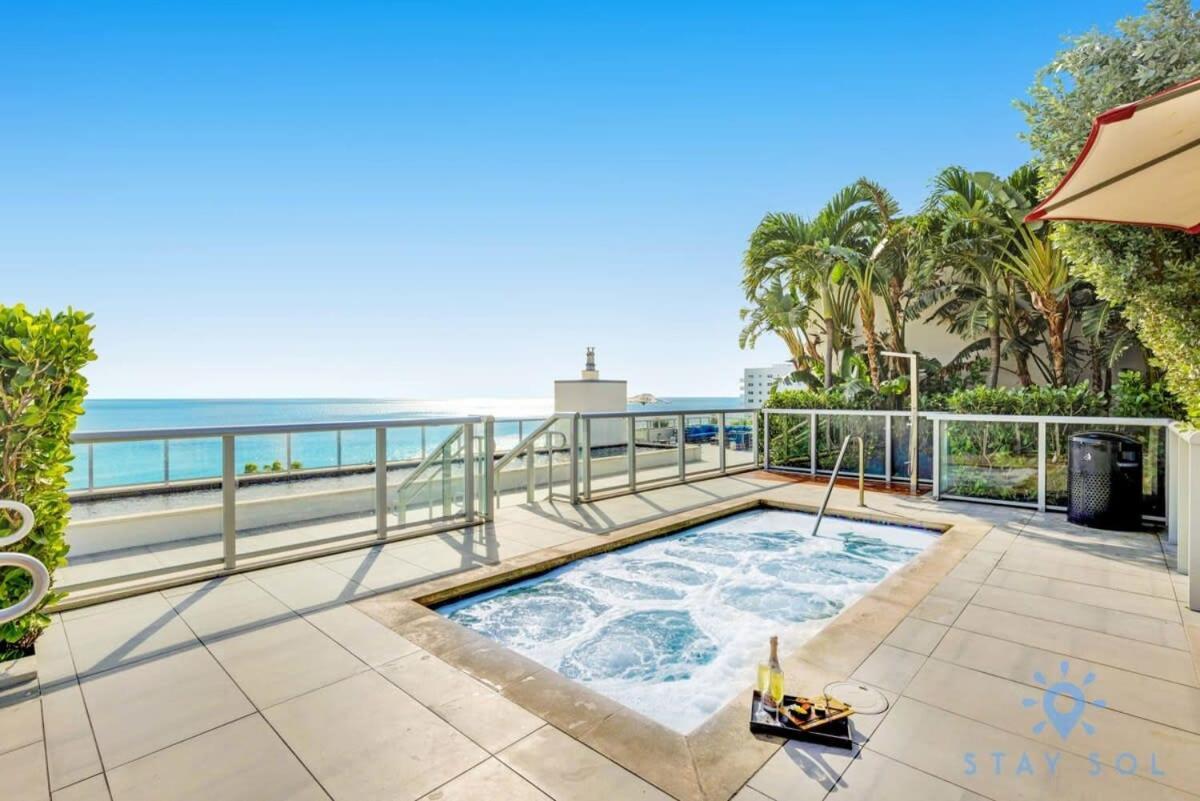 Ocean View - Balcony - Hollywood Beach Broad-Walk Exterior photo