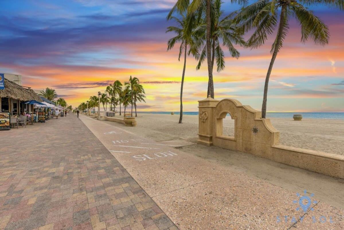 Ocean View - Balcony - Hollywood Beach Broad-Walk Exterior photo