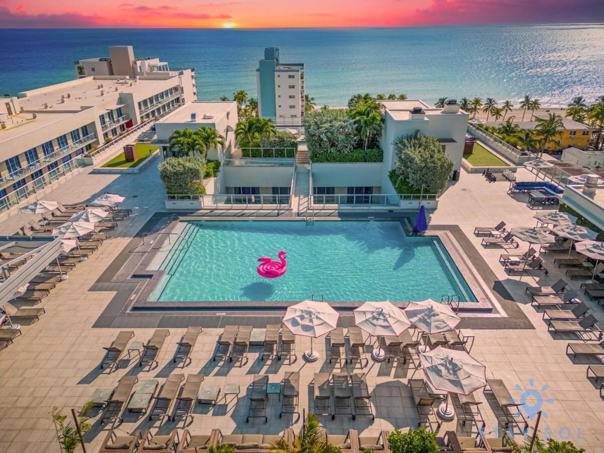 Ocean View - Balcony - Hollywood Beach Broad-Walk Exterior photo