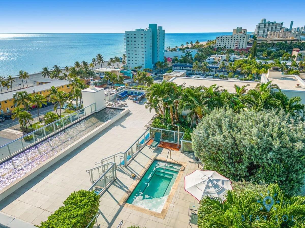 Ocean View - Balcony - Hollywood Beach Broad-Walk Exterior photo
