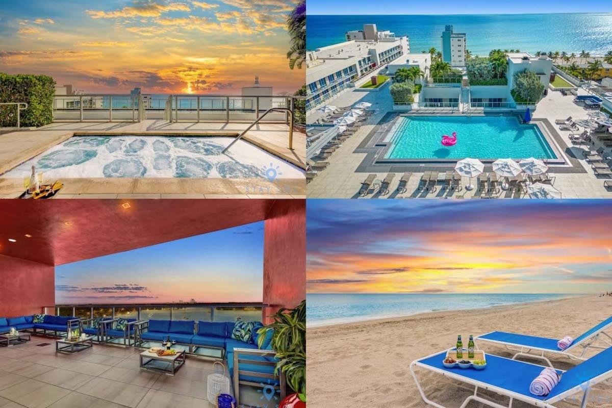 Ocean View - Balcony - Hollywood Beach Broad-Walk Exterior photo
