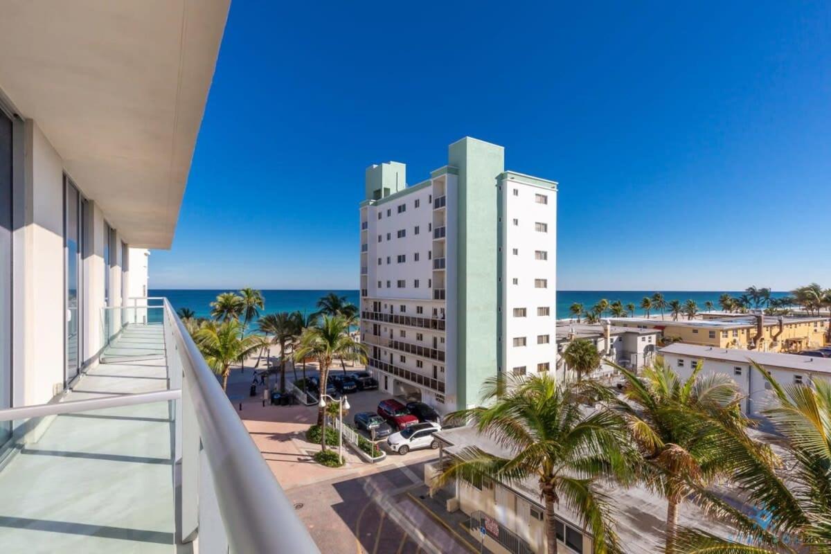 Ocean View - Balcony - Hollywood Beach Broad-Walk Exterior photo